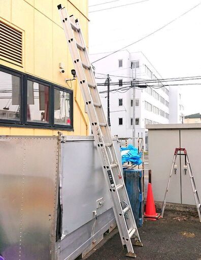 Pica 連はしご 3CSM-87 スーパーコスモス 脚立 ステップ 雪下ろし
