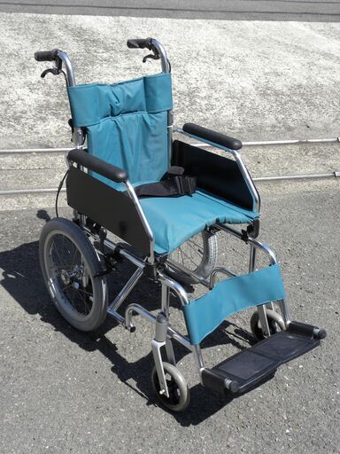アルミ車椅子・16インチ・新品同様・車いす・車イス