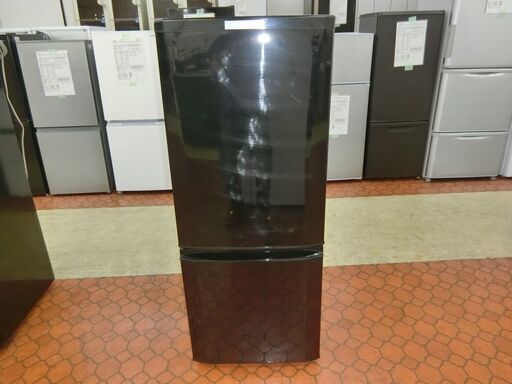 ID 406339　冷蔵庫２ドア　146L　三菱　２０２０年　MR-P15E-B1