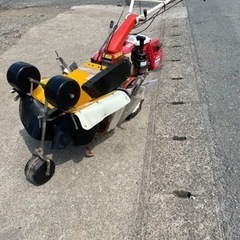 畦立機 溝掘 溝上