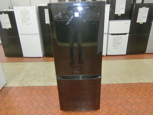 ID 406711　冷蔵庫２ドア　146L　三菱　２０２０年　MR-P15EE-KK1