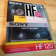 SONY カセットテープ 120分 未使用 2本