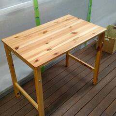 0412-156 折りたたみテーブル　木製