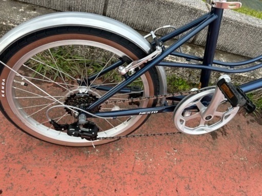 ネスト ミニベロ 自転車 refmo-D リフモ-D マットダークブルー NE-22