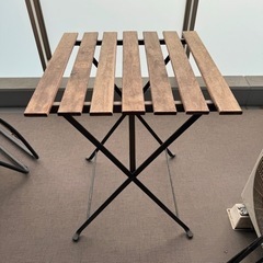 IKEA テルノー  テーブル&チェア2脚  ベランダ 椅子