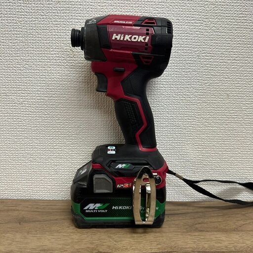 HiKOKI 新型36Vインパクトドライバ WH36DD スコーピオンレッド