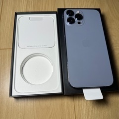 iPhone 13 Pro Max シエラブルー 256gb 交...