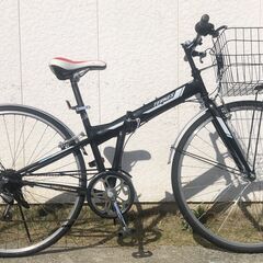 売り切れTERMES 折り畳みクロスバイク 700C 外装6段変速