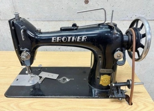 現状品 BROTHER ブラザー 家庭用足踏みミシン TA1-B618 足踏み