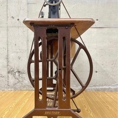 現状品 BROTHER ブラザー 家庭用足踏みミシン TA1-B618 足踏みミシン