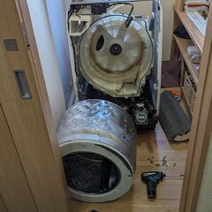 パナソニック製 ドラム洗濯機 異物除去いたします！の画像