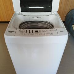 Hisense洗濯機4.5kg 18年(๑′ᴗ‵๑)