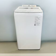 24C220_ジC Panasonic パナソニック 7.0kg全自動洗濯機 NA-FA70H6 2018年製 中古【来店引取歓迎】