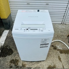 洗濯機 東芝 4.5kg 2019年製