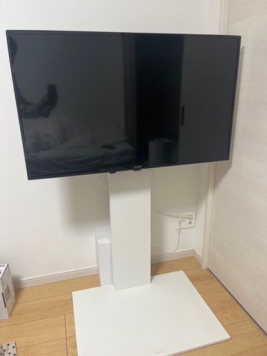 43型　テレビ台付きテレビ