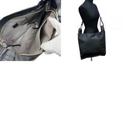 ear PAPILLONNER/イアパピヨネ】 ショルダーバッグ レザー ブラック