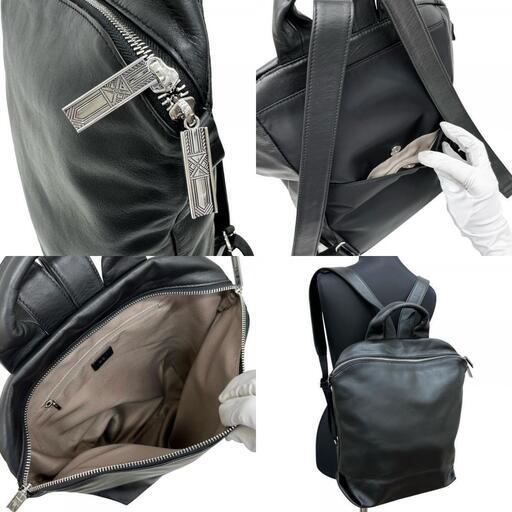 ear PAPILLONNER(イア パピヨネ) レザースタンドリュックⅡ 通勤・お