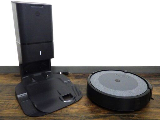 【ヤ取終了4/27】≪G061ジ≫ 通電OK iRobot/アイロボット Roomba/ルンバ i3 RVD-Y1 家電/掃除機/クリーナー/掃除ロボット ベース/電源コード付 現状品