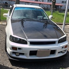 【ネット決済】日産R34型スカイラインHR34(希少車)