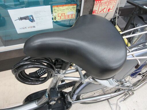 BRIDGESTONE / ﾌﾞﾘｼﾞｽﾄﾝ 電動アシスト自転車 B3J75533 26インチ 変速あり ｼﾙﾊﾞｰ【ユーズドユーズ名古屋天白店】JI0001