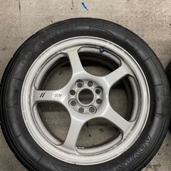 IMPUL NS-GTⅡ 4本 16インチ 7J +52 4H PCD100 YK12 車のパーツ タイヤ、ホイール