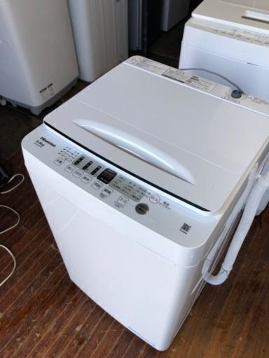 福岡市内配送設置無料 ハイセンス 5．5kg全自動洗濯機 e angle select  