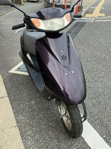 実働AF68 ディオ　インジェクション後期　黒のようなパープル　自賠責付　乗って帰れます