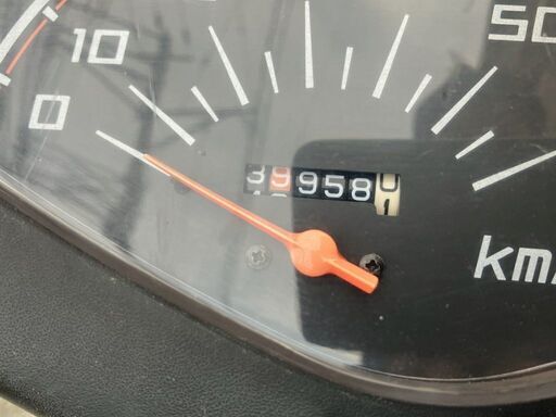 実働AF68 ディオ インジェクション後期 黒のようなパープル 自賠責付