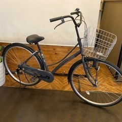 【リアタイヤ新品】27インチ　シングルギア自転車