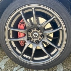 WORK CR kai 17インチ　9J +44 2本　