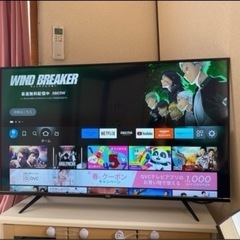 最終値下げ　超薄型43型テレビとfirestickセットでお譲り...