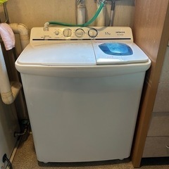 HITACHI二層洗濯機！
