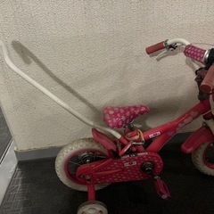 幼児用、女の子の自転車
