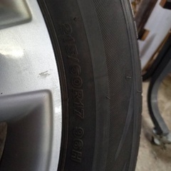 値下げしました！日産デュアリス純正スチールホイール ブリヂストン 夏タイヤ付き 4本セット