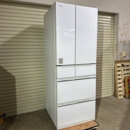 売却済】HITACHI 冷凍冷蔵庫 R-HW60J(xw) 型 602L - キャビネット 売却済】HITACHI 冷凍冷蔵庫 R-HW60J(xw) 型 602L - キャビネット