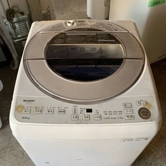シャープ　全自動電気洗濯機 ES-GV9G-N