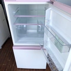 北九州市内配送無料　保証付き　AQUA/アクア 2ドア冷蔵庫 AQR-16E5(KP)-1　