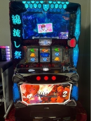 ひぐらしスロット実機とデータカウンターのセット
