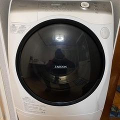 TOSHIBA ZABOON ドラム式 全自動洗濯機