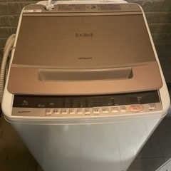 【取引決まりました】日立全自動洗濯機8kg