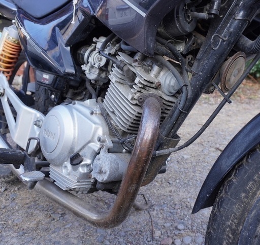 ヤマハybr125BEAMSフルエキマフラー付き不動車 ヤマハybr125BEAMSフルエキマフラー付き不動車