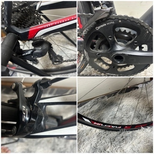 最終値下げSPECIALIZEDロードバイク、フルカーボンSHIMANO105コンポ22