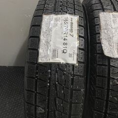 新品 YOKOHAMA ice GUARD iG70 165/70R14 81Q 14インチ スタッドレス 4本 21年製 マーチ ベルタ ソリオ等　(VTF920)