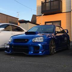 GDB インプレッサWRX フロントバンパー 涙目