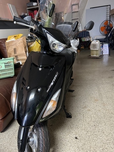 スズキ　アドレスＶ125Ｓ　ブラック