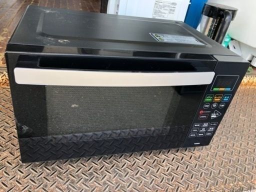 福岡市内配送無料　2020年式　オーブンレンジ 23L TS-R2301-BK ブラック 最大800W 縦開き チャイルドロック メーカー