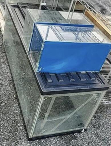 中古1200ガラス水槽