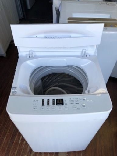 福岡市内配送設置無料 2020年式 全自動洗濯機 ホワイト AT-WM5511-WH