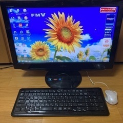 ジャンク品 Windows7 富士通 ESPRIMO 一体型デス...