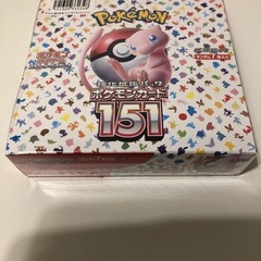 ポケモンカード151未開封Box